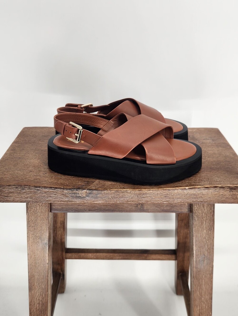 Anthropologie The Chrissy Platform Sandals by Maeve